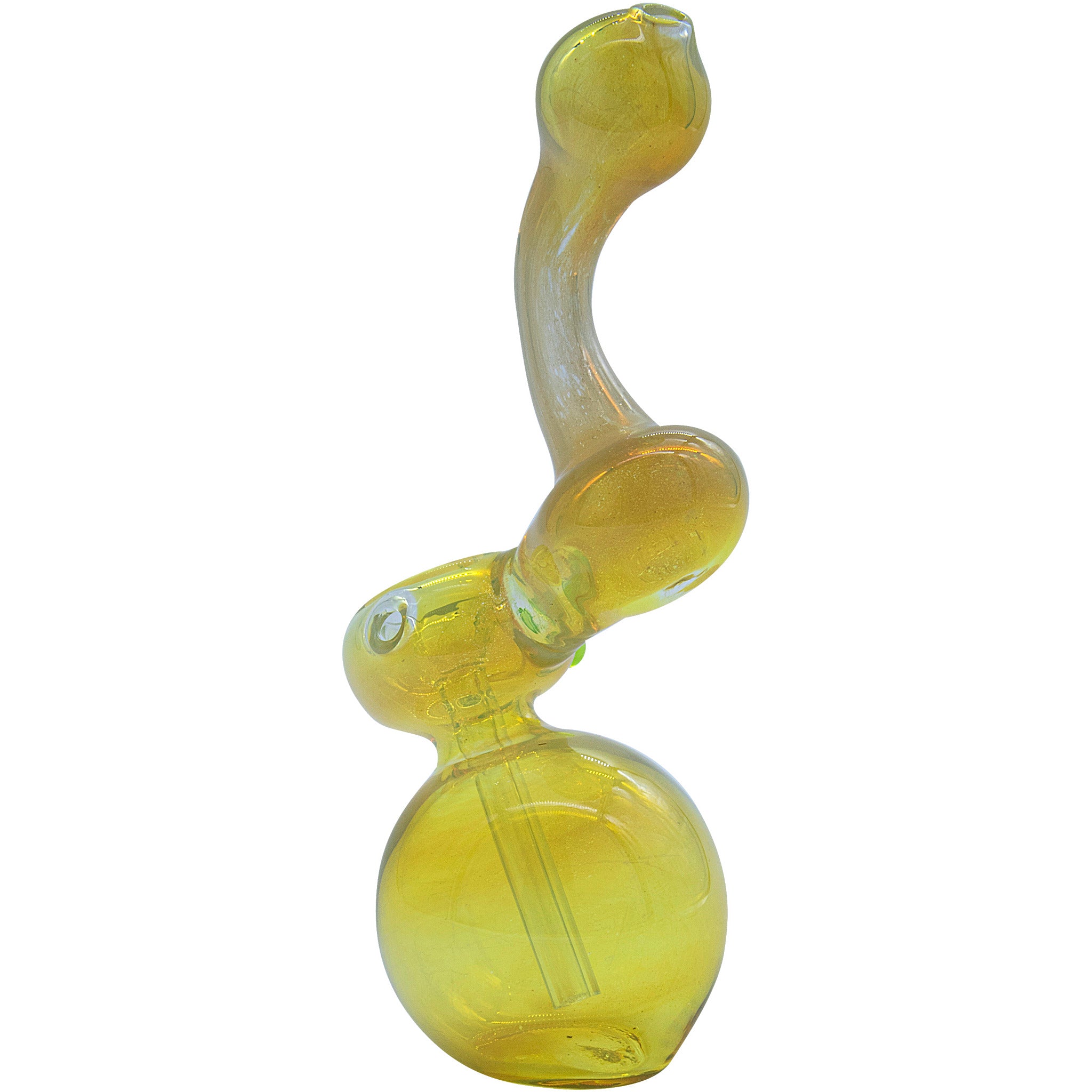 LA Pipes "Silver Sherlock" Fumed Sherlock Bubbler Pipe (Various Colors) - Image 4