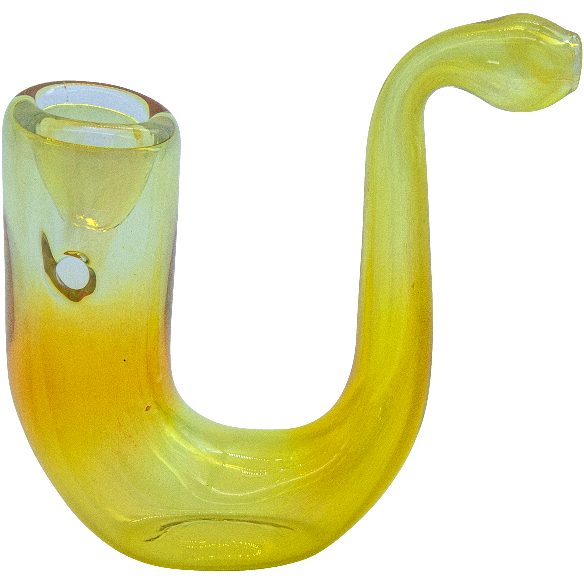 LA Pipes "Calabash" Fumed Glass Sherlock - Image 3
